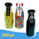 Botellas Personalizadas Etiqueta Rellenas de Chuches 200 ml